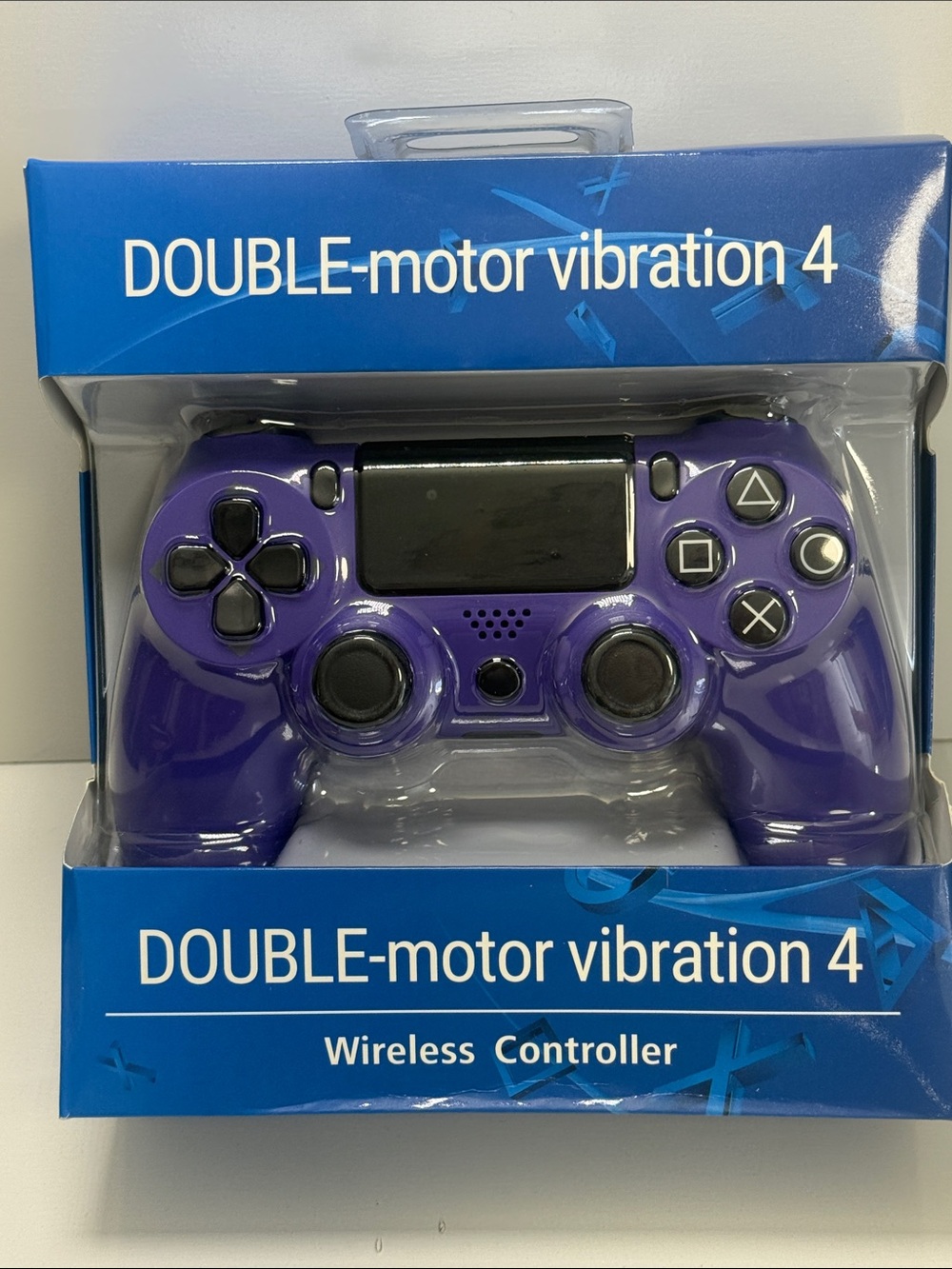 Purple Wireless Double-Motor Vibration Controller